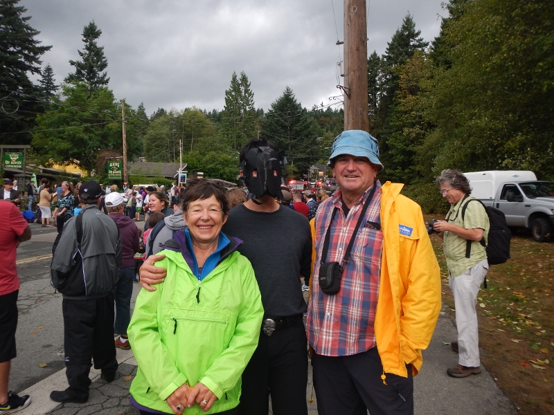 2015 Brian Kathy Rod at Bowen Island Parade