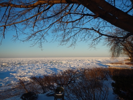 Lake huron Sunrise Looking East