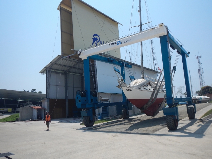 2016 Tundra launches at Ram with Paint Building in
        Background
