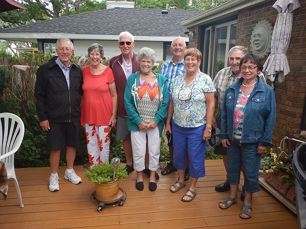 2017 Art with some of his friends and Relatives