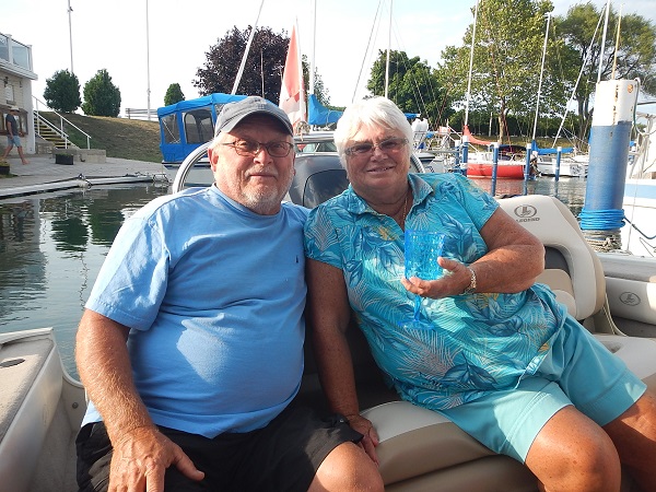 2017 Murray & Heather stop for a visit with us