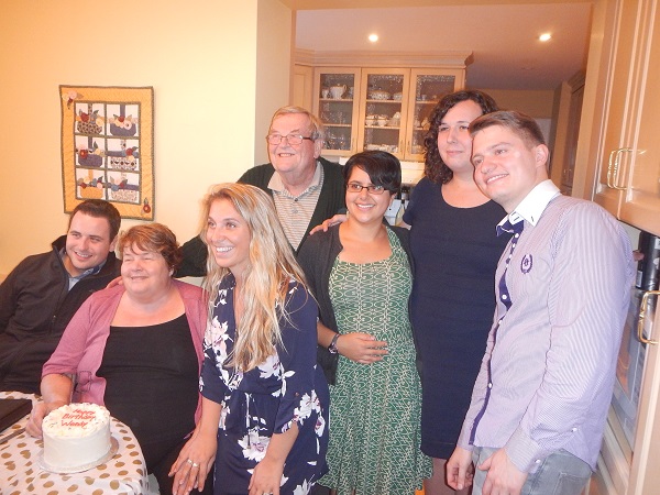 2017 Wendys 70th with Family and Spouses