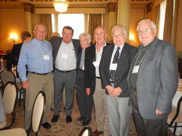 2017 May 5 Brian
        and a few classmates at 50th reunion