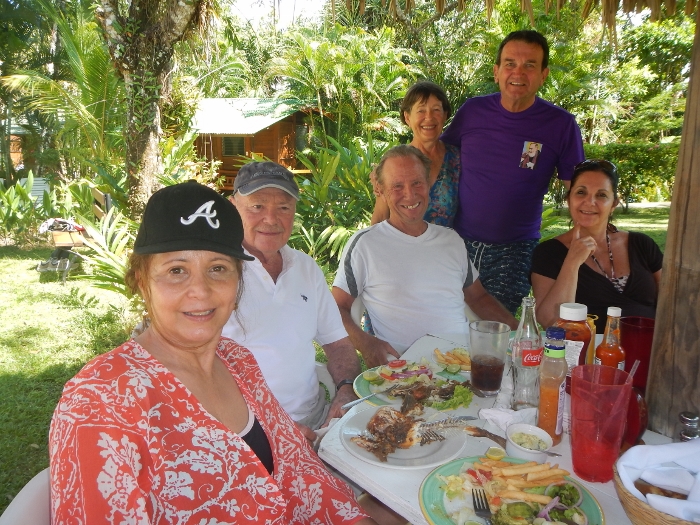 2017 Rio Guat Friends at Catamaran