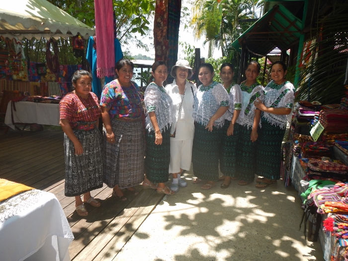 2017 Rio Catamaran ladies sell their wares
