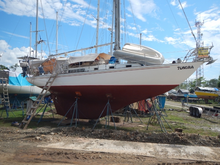 2017 Rio Dulce Ram M Tundra on the hard before launch