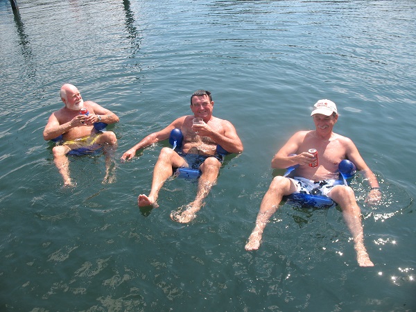 2010 Summer Fun in the water at SYC Mackinaw Race Day