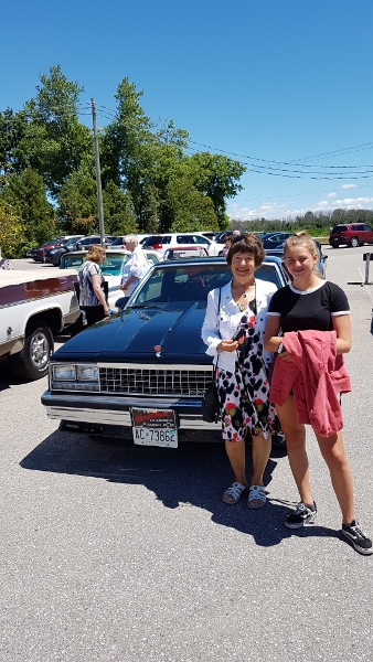 2018 Car Tour Madi acompanies us on the Grand Bend Tour