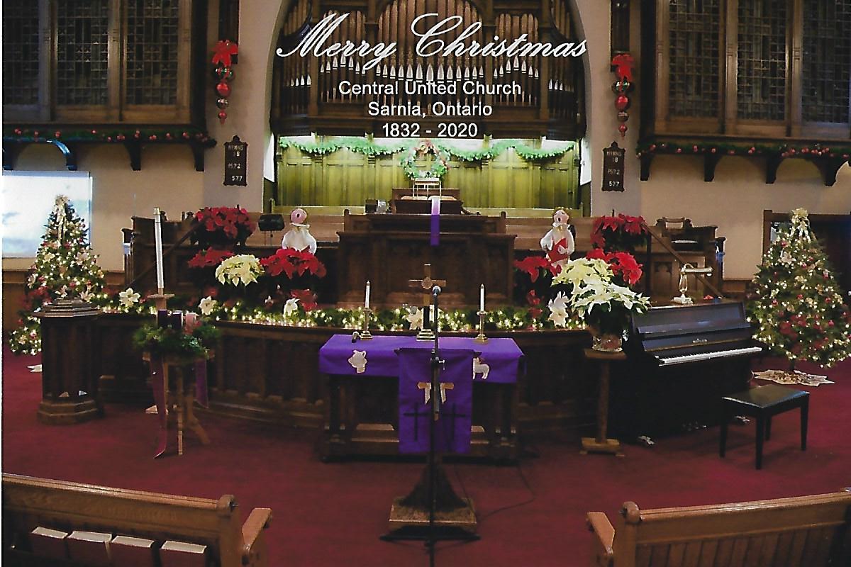 2019 Central United Church Xmas Card