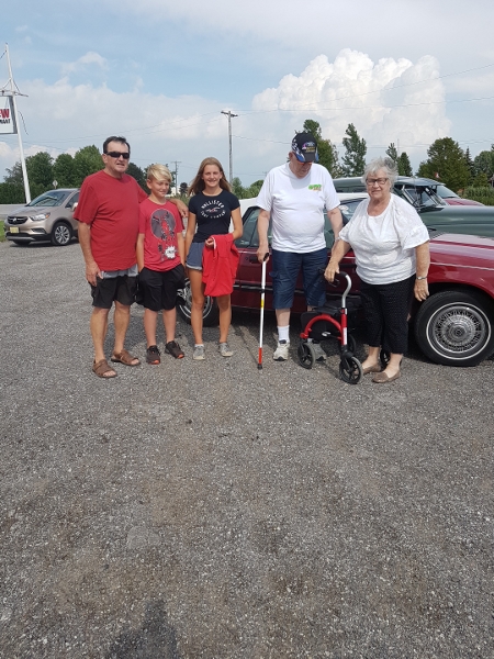 2019 We pose with the Fords on one of the tours