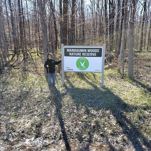 2020 Kathyposes at the maundaumin Woodland Nature Reserve