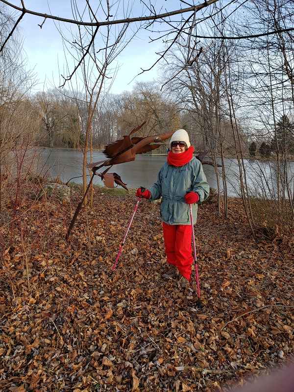 2021 BCT Kathy hikes at Brander Park Jan 13