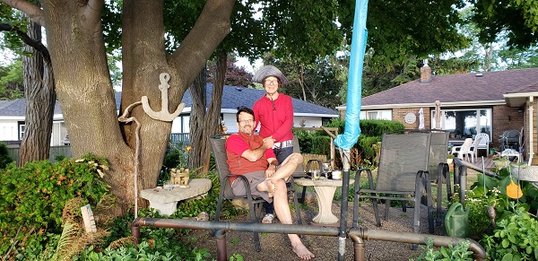 2022 Rod Summer Visit Rod & Kathy on Aletas Perch