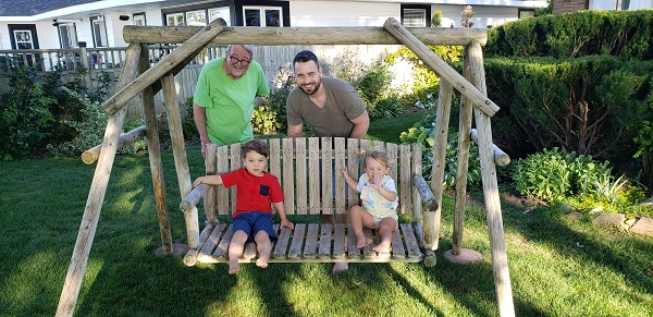 2022 Kirby Visit Gary Jackson Sloan on Swing