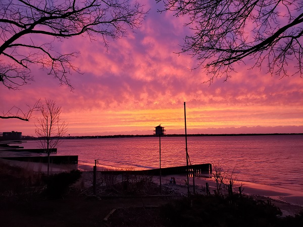 2023 Sunset over Lake Huron