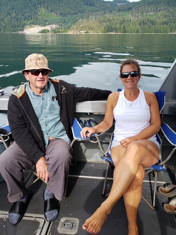 2023 Brian and Courtney on boat SVB