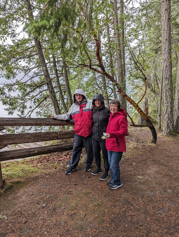 2023 Brian Courtney Kathy Galiano Hike