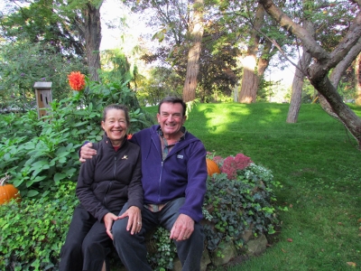 2012
              Beacon Court B&K sit on our Butterfly garden