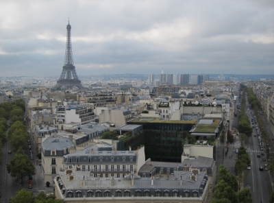 2013 France Paris view
        from the top of the Arc