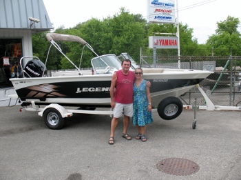 2011 New Hamburg we pick up
      our new boat