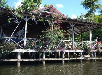 A view of Jennifers Front Porch
        located in Gringo Bay