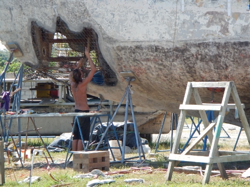 A
          closer look at the problem on the ferro cement boat