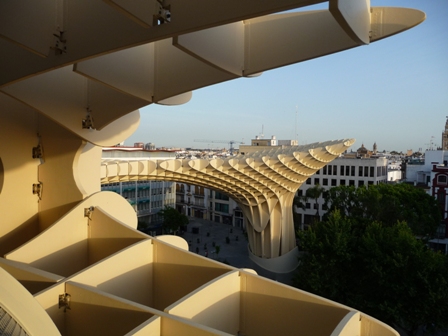 2013 Spain Seville and a Mamoth Sculpture