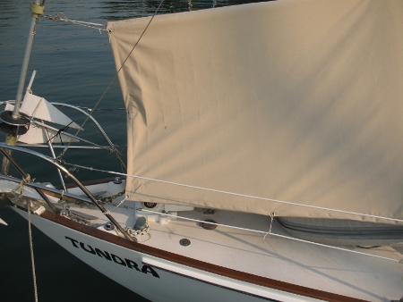 Tundras Bow
        shown with Her storeage cover in place